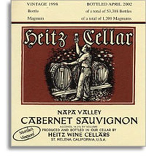 1974 Heitz Wine Cellars Sauvignon Martha's Vineyard Napa Valley